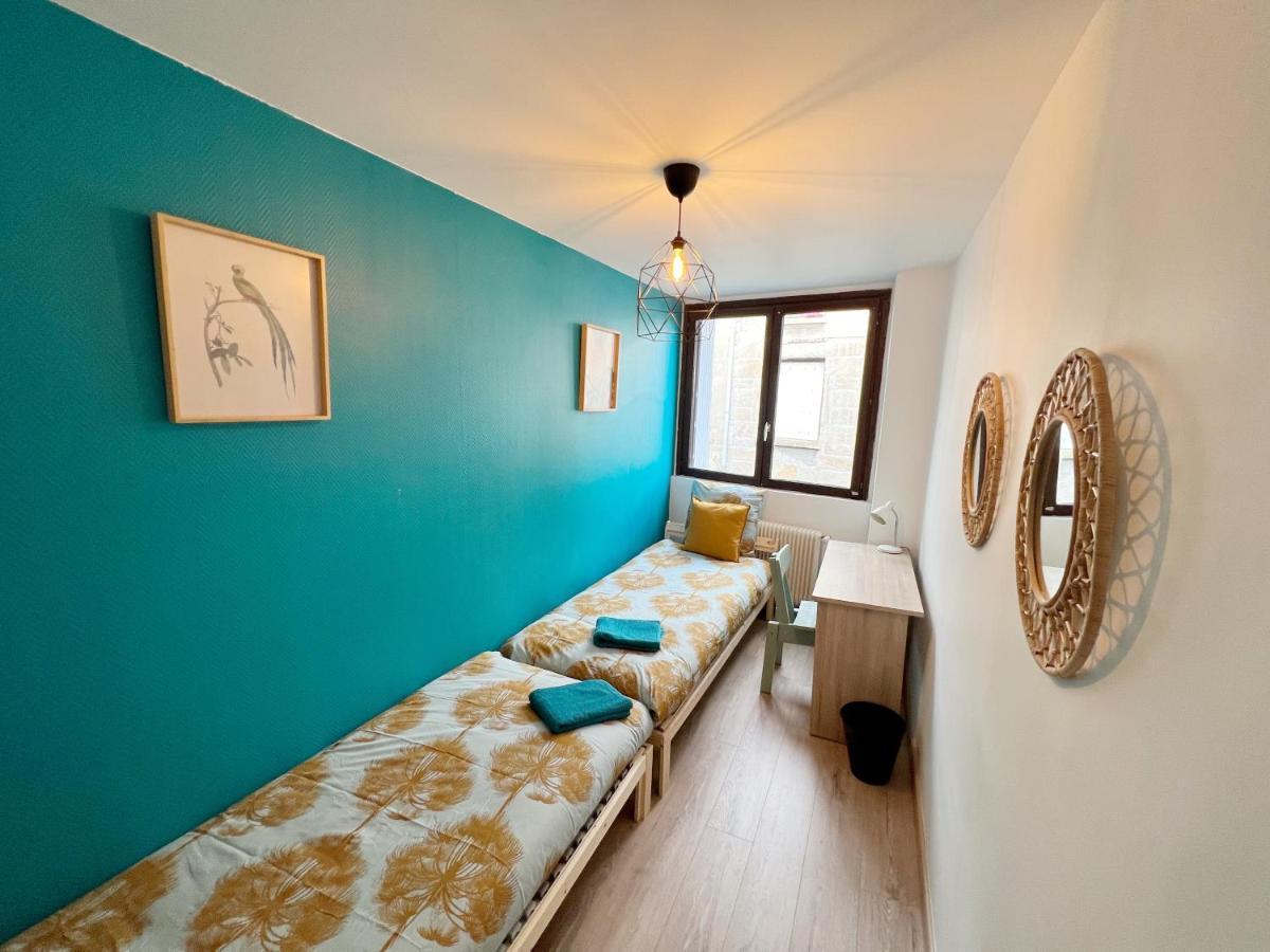 116 Chic & Cosy Grand Appart Moderne 65M2 Hypercentre Wifi Smart Tv Netflix Apartment Saint-Etienne  Exterior photo